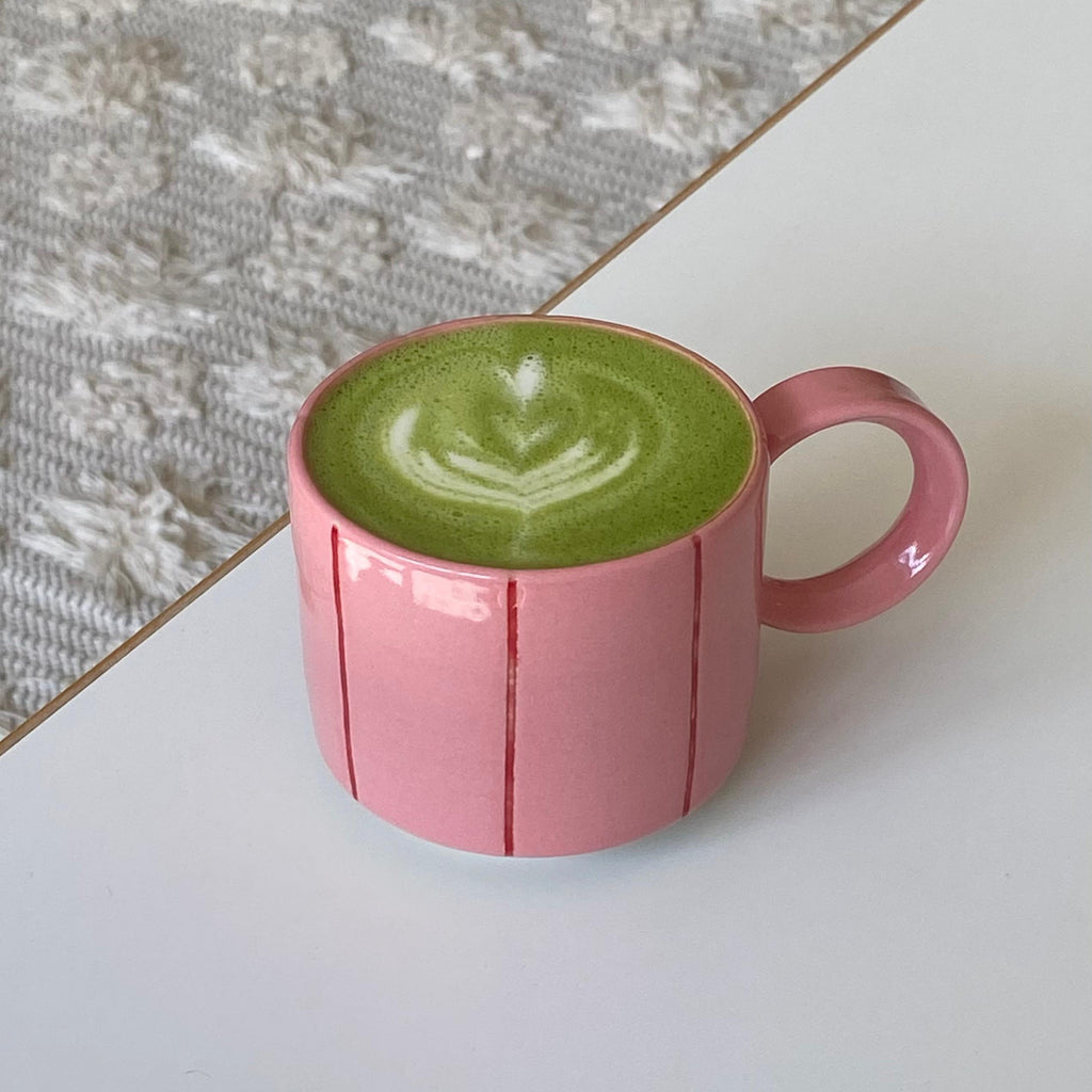 KAFFEETASSE - CLASSIC MUG - PINK & RED