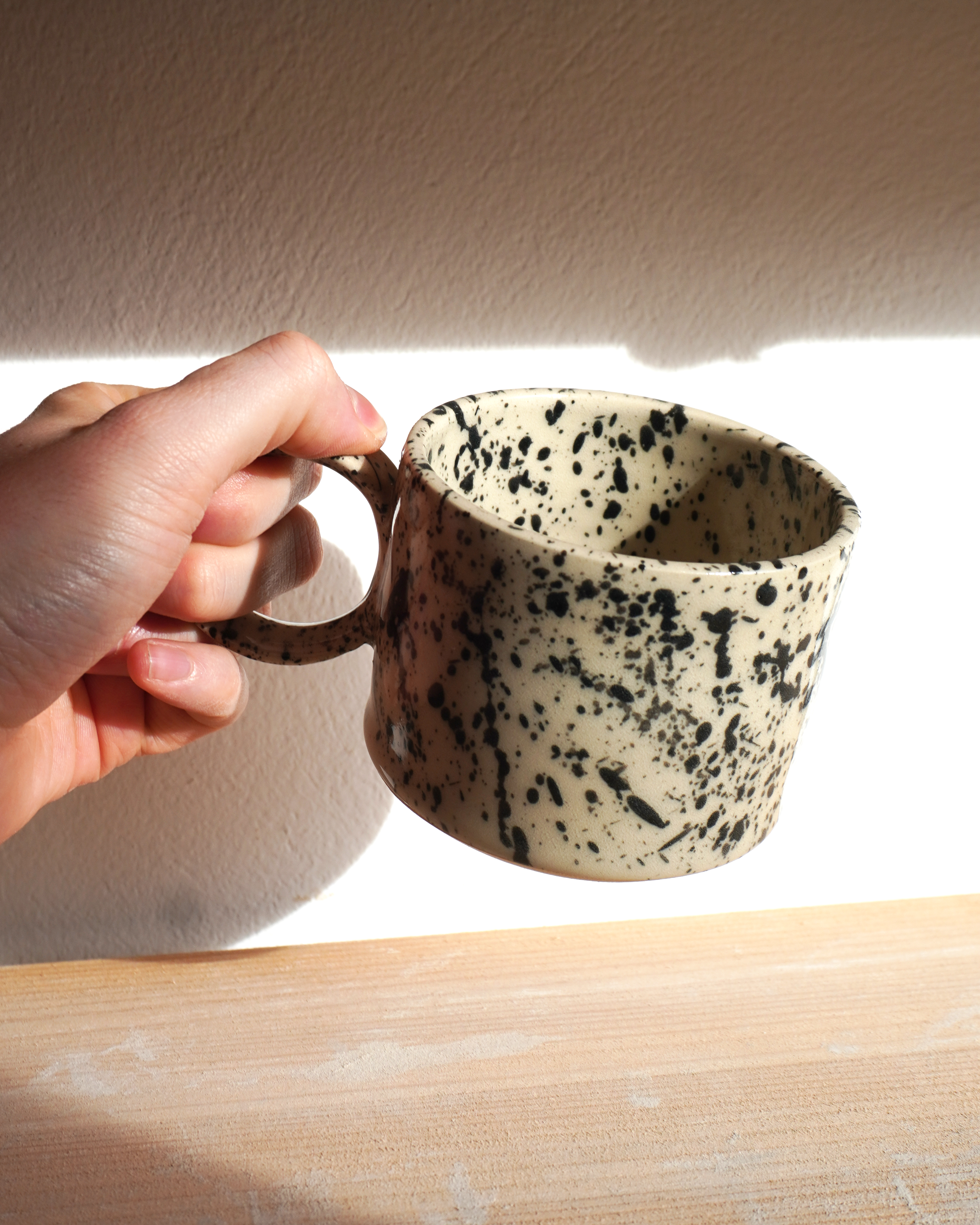 KAFFEETASSE - CLASSIC MUG - SPECKLED BLACK