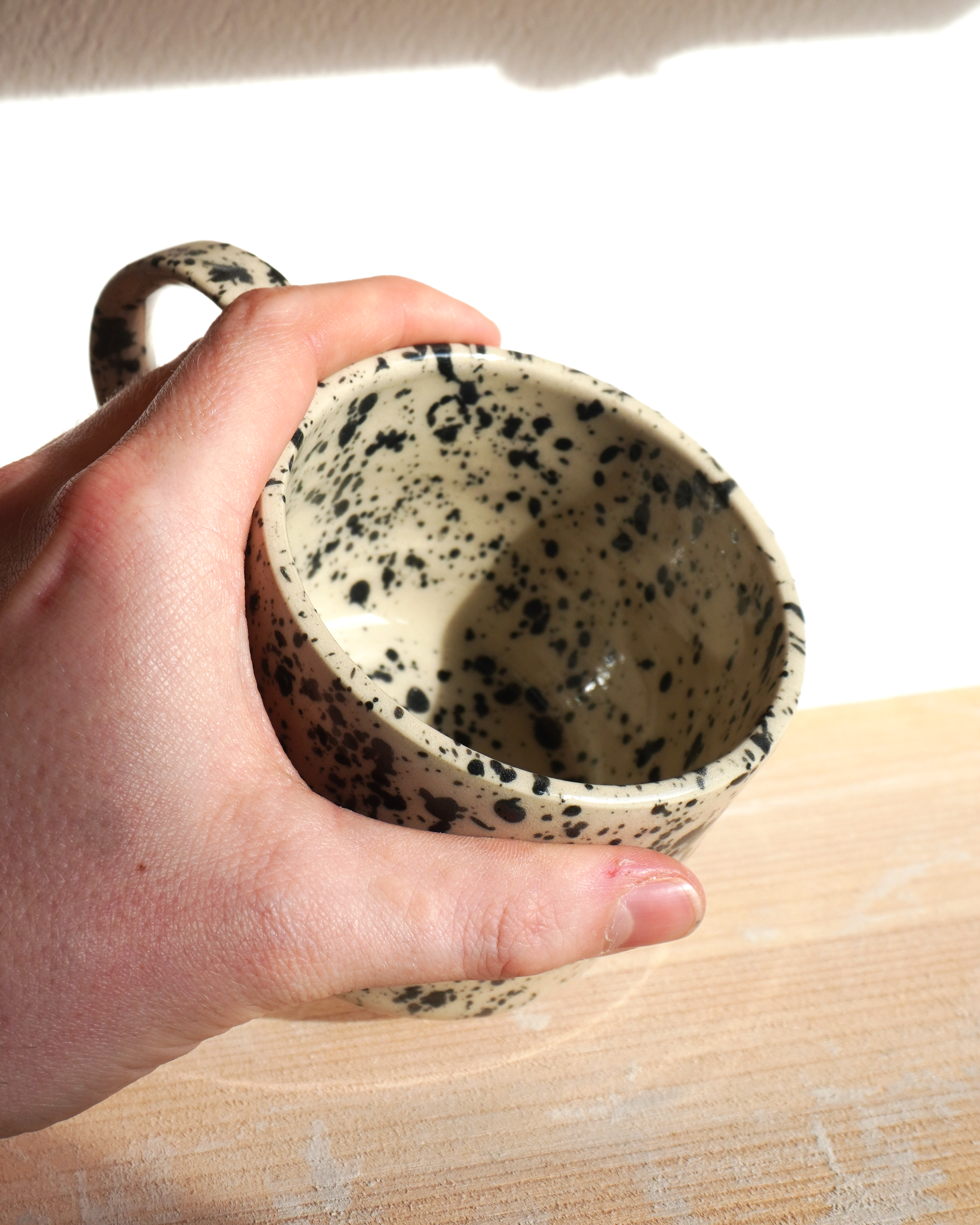 KAFFEETASSE - CLASSIC MUG - SPECKLED BLACK