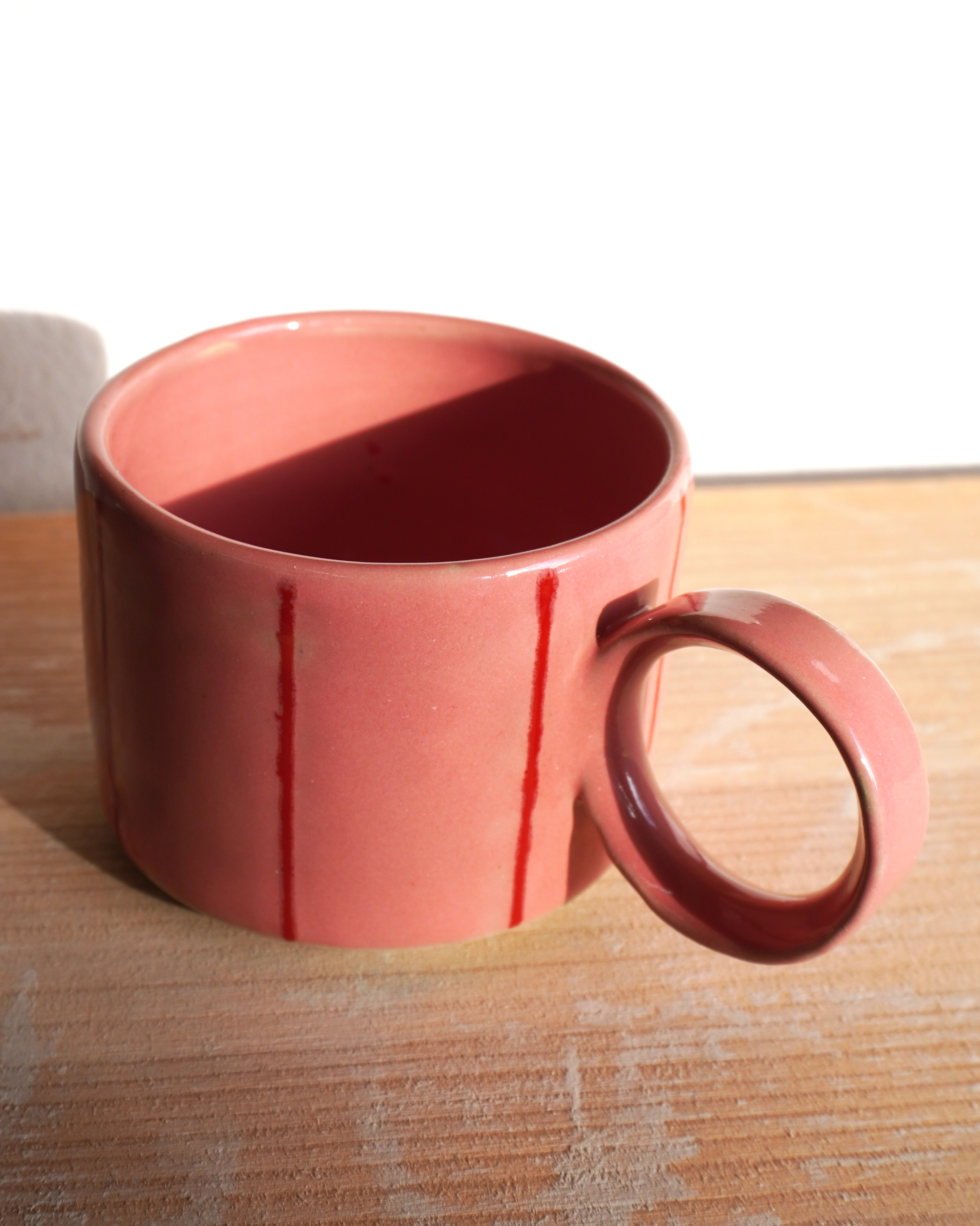 KAFFEETASSE - CLASSIC MUG - PINK & RED