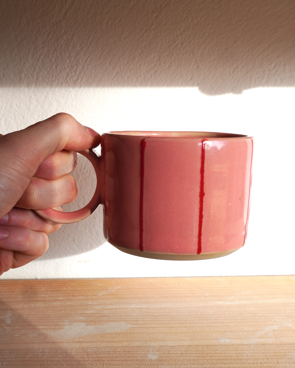 KAFFEETASSE - CLASSIC MUG - PINK & RED
