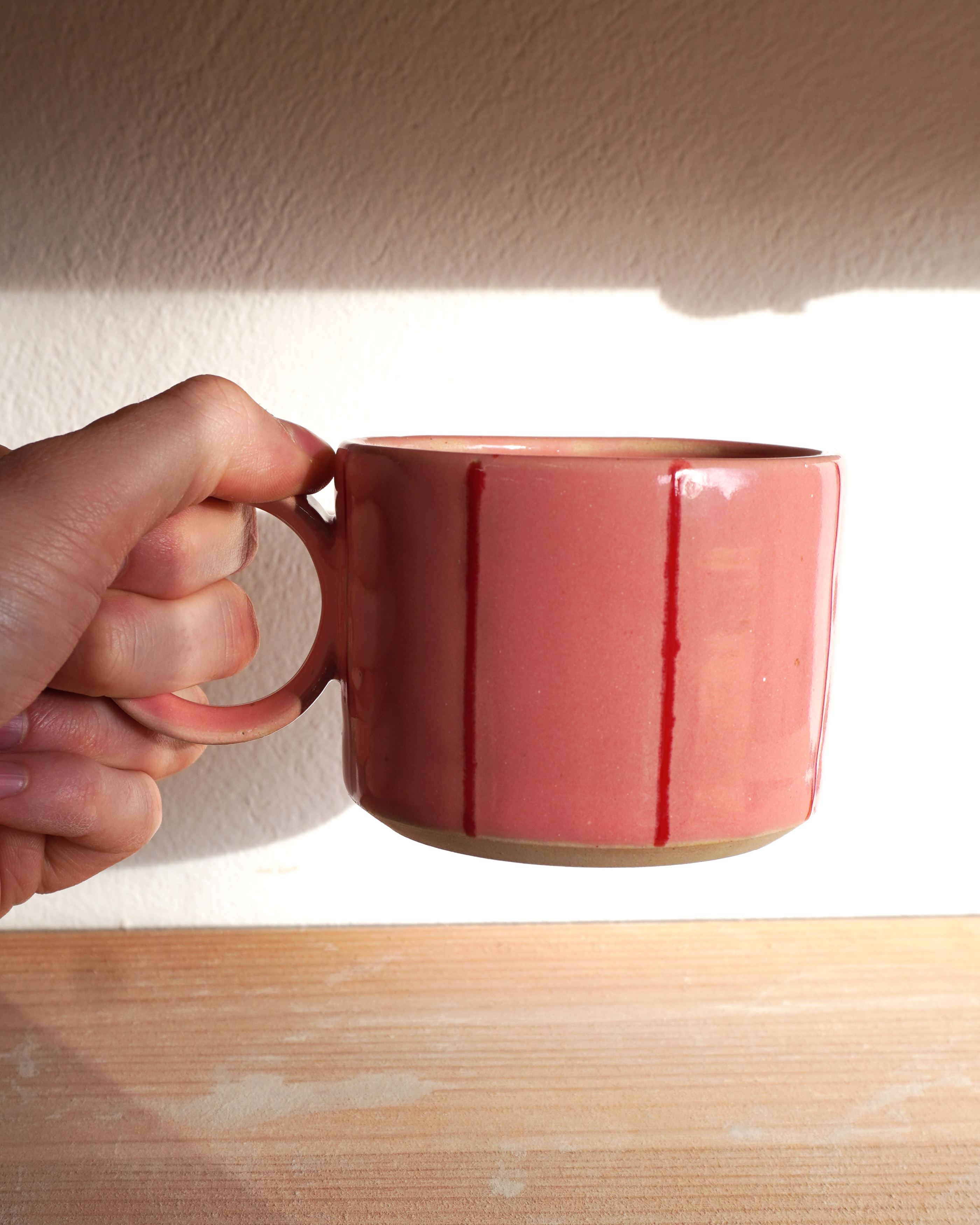 KAFFEETASSE - CLASSIC MUG - PINK & RED