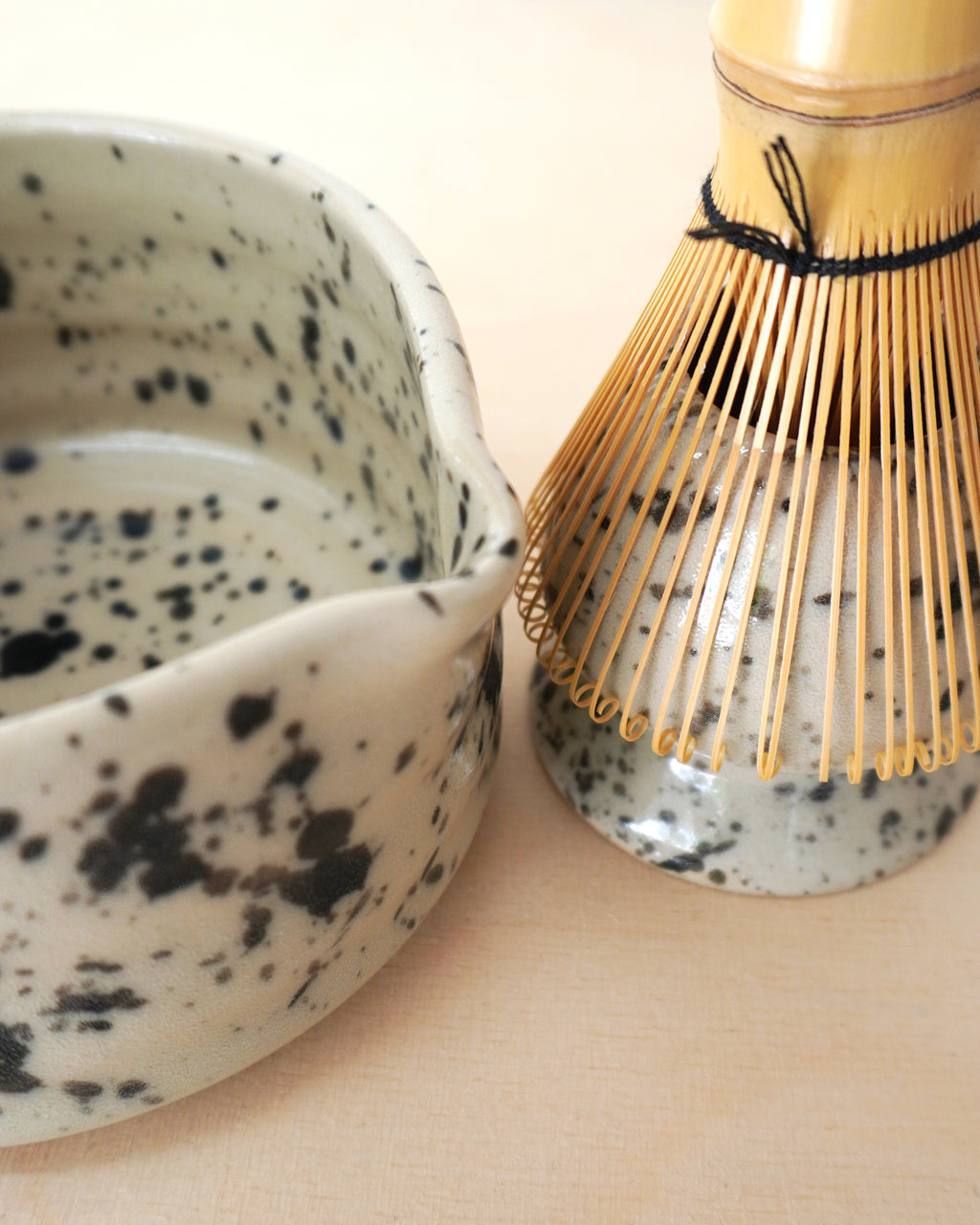 MATCHA SET - SPECKLED BLACK