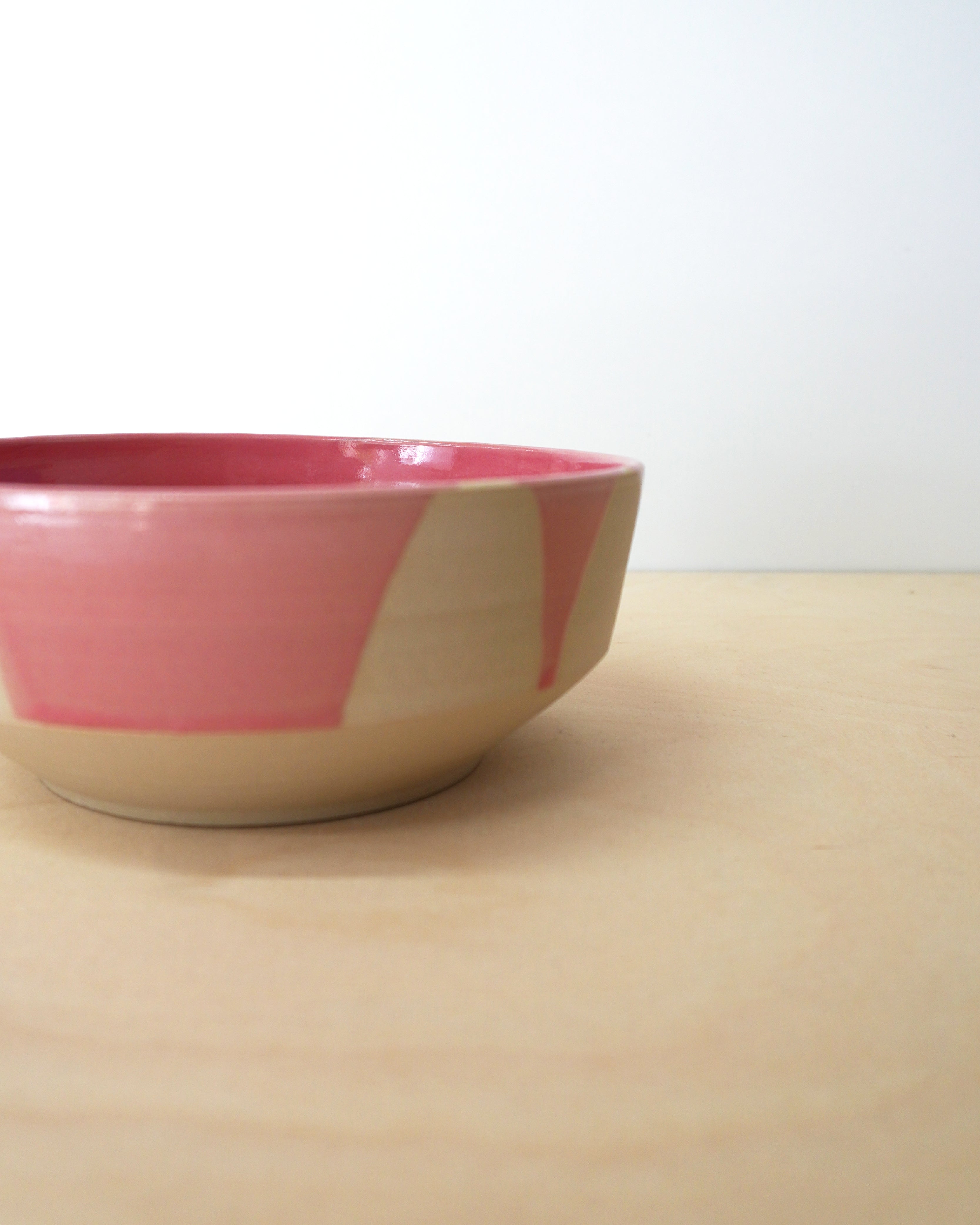 RAMEN BOWL - ANGULAR BOWL - PINK